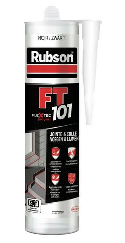 Rubson FT 101 Noir, Mastic polymère de haute qualité pour joints