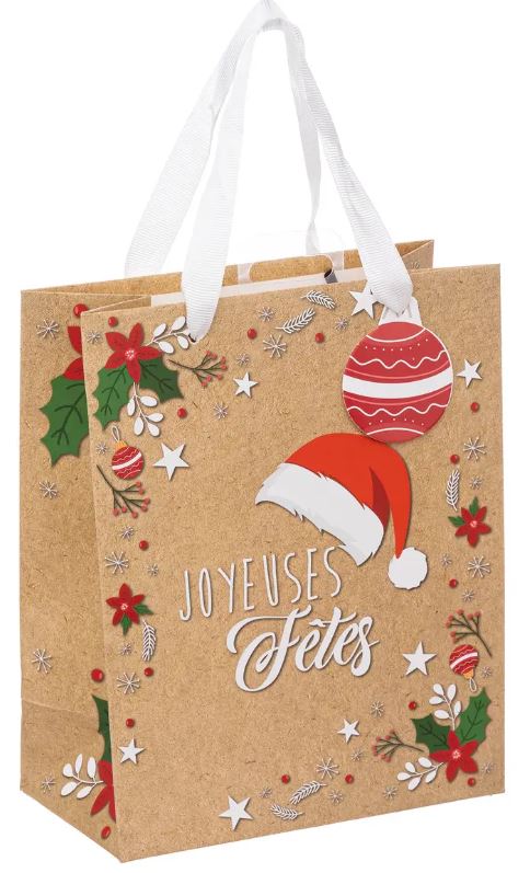 Sac cadeau FDR Kraft petit modèle