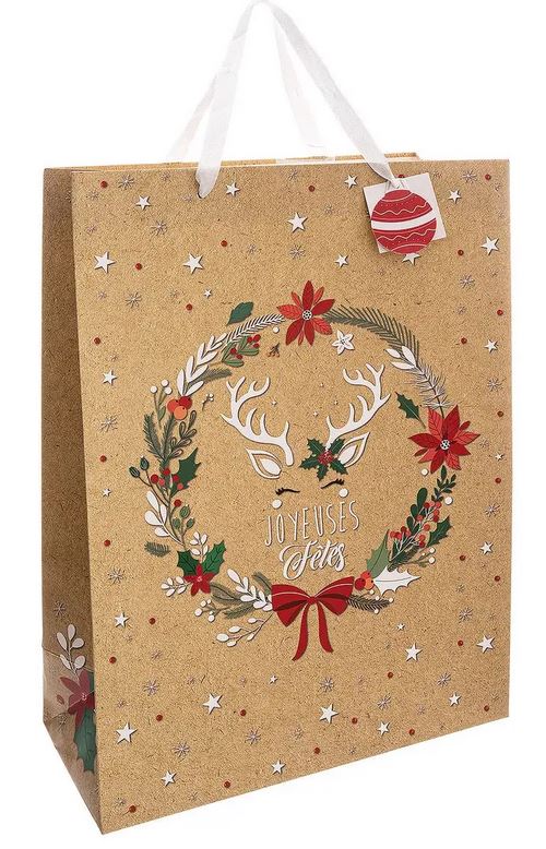Sac cadeau FDR Kraft grand modèle