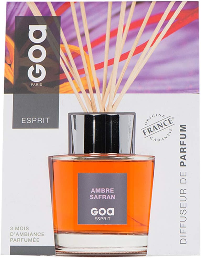 Parfums GOA - Recharges GOA - Goatiers Parfum-Fragrance-Diffuseur-Ambiance-Senteur-Intemporel-Évasion-goa-recharge-ambres safran