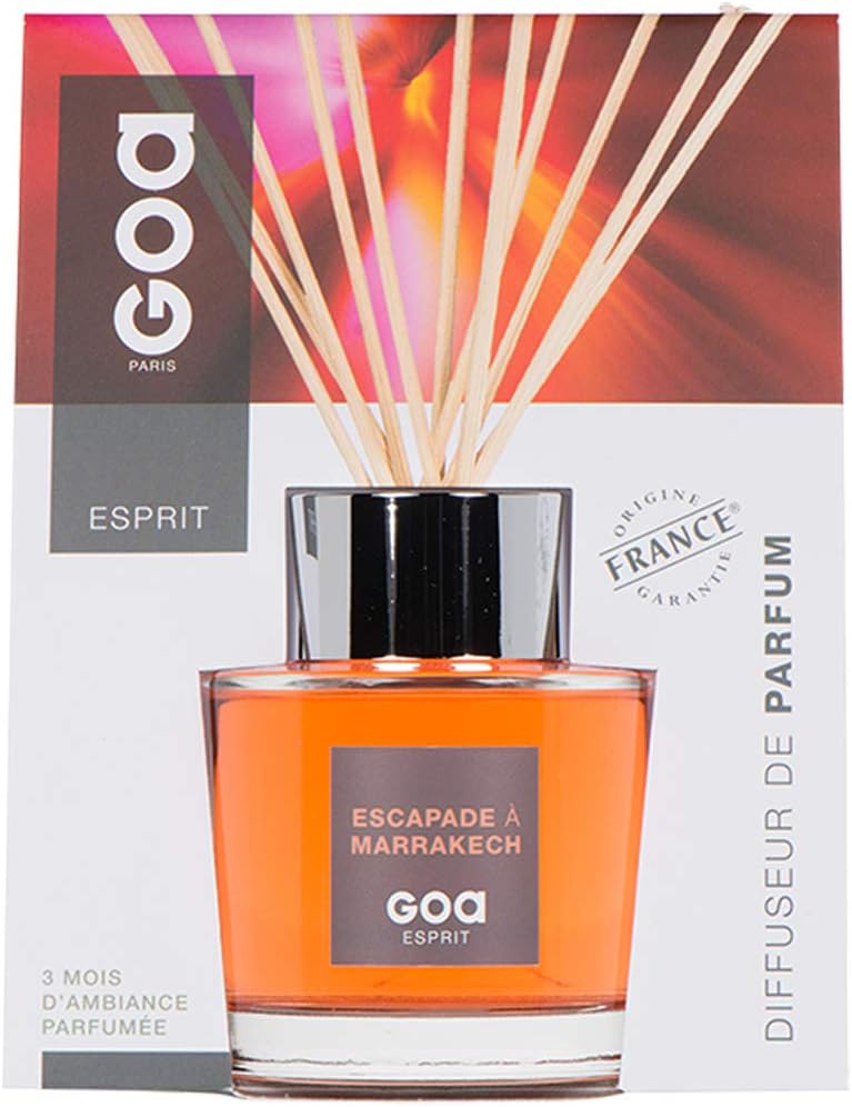Goa 303EM Goatier Esprit 200 ML Escapade à Marrakech Parfum-Fragrance-Diffuseur-Ambiance-Senteur-Intemporel-Évasion-goa-recharge
