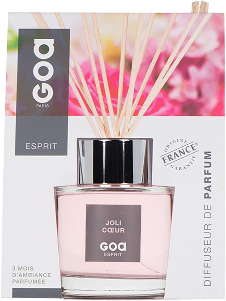 Goa - Goatier Esprit Joli cœur 200 ML Parfum-Fragrance-Diffuseur-Ambiance-Senteur-Intemporel-Évasion-goa-recharge