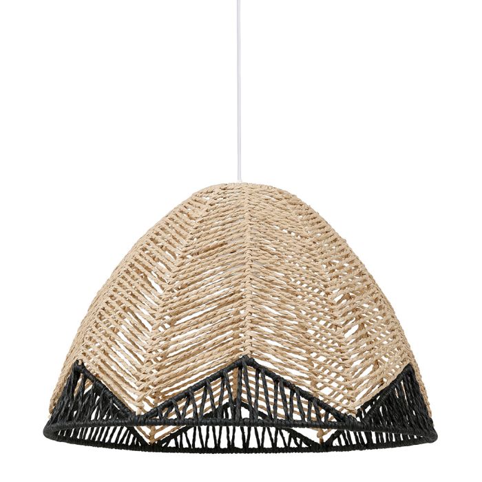 suspension-dome-metal-et-papier-tresse-couleur-naturelle-triangles-noirs_33561_3235463335612-ostaria-luminaire-déco-pas-cher