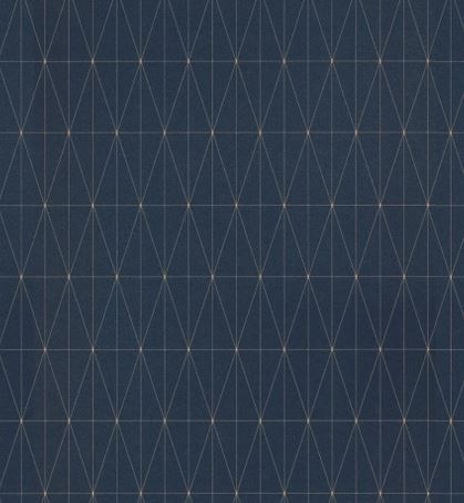 Papier peint expansé sur intissé ligne bleue marine