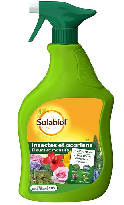 Pulvérisateur Insectes et Acariens 750ml