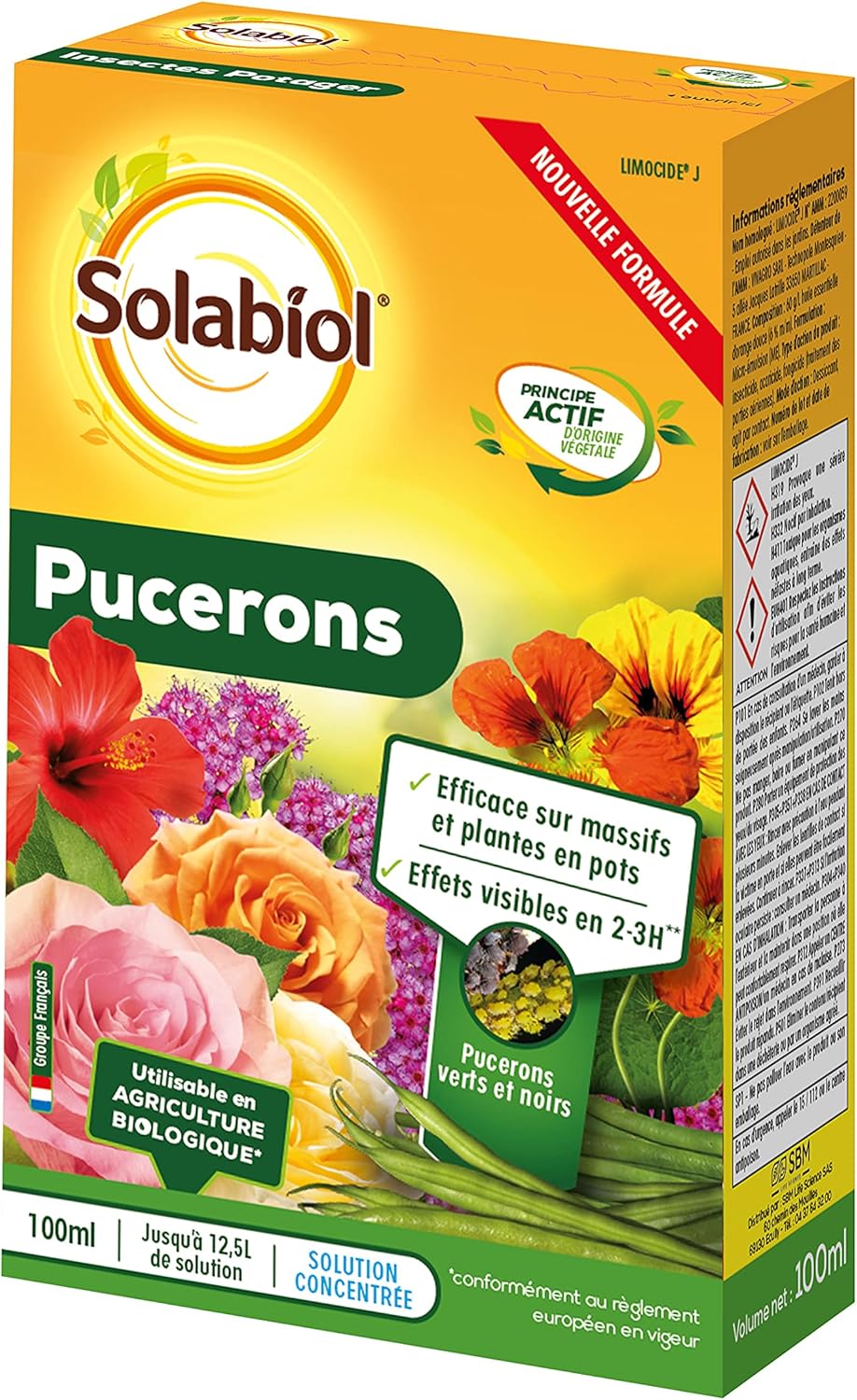 INSECTICIDE PUCERONS 100ML