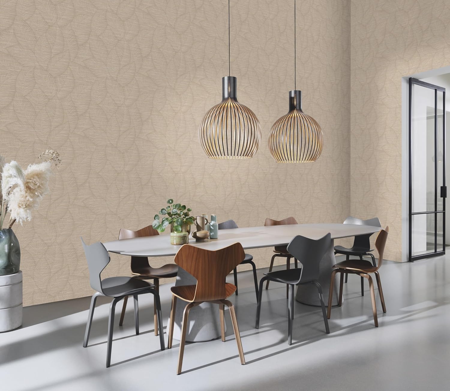 VGI MOTIF FEUILLAGES PAILLES C 4