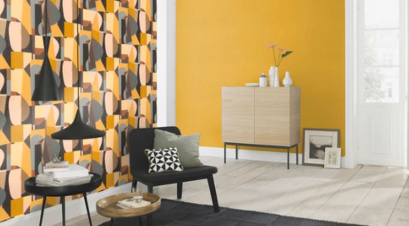 VGI MOTIF GRAPHQ RAFFINE JAUNE 4