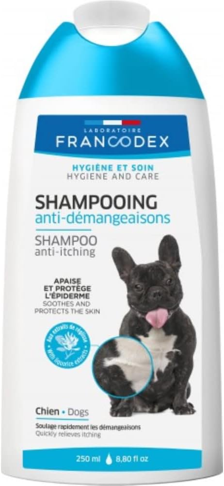 Shampooing Anti-Démangeaisons pour Chien 250Ml