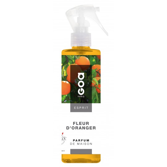 Spray vaporisateur GOA - Fleur d\'Oranger 250ml