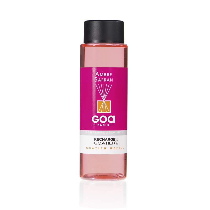 Recharge diffuseur à parfum GOA - Ambre Safran 250ml
