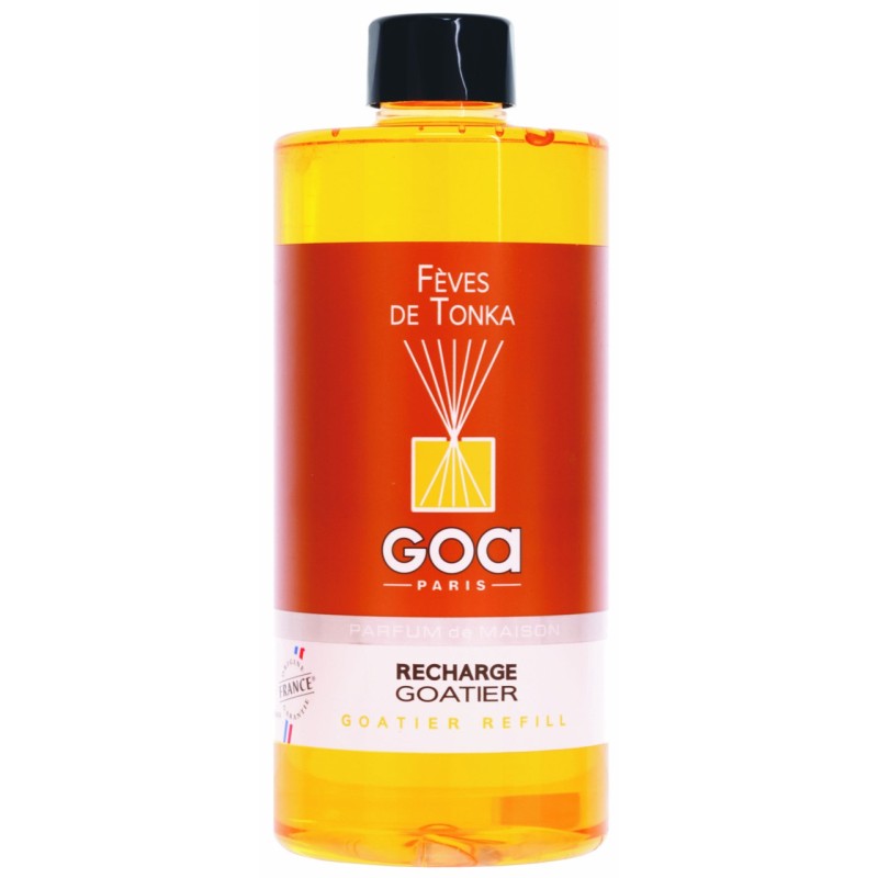 Recharge diffuseur à parfum GOA - Fèves de Tonka  500ml