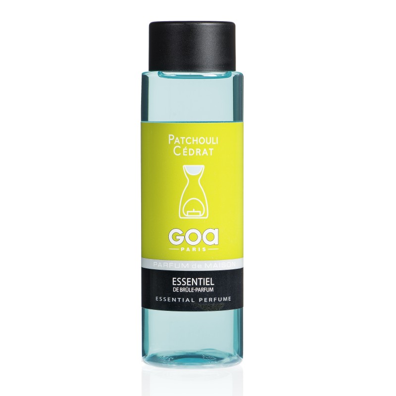 Essentiel de brûle-parfum GOA - Patchouli Cédrat 250ml