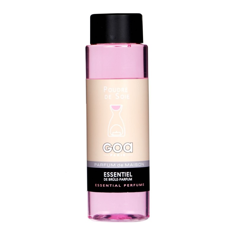 Essentiel de brûle-parfum GOA - Poudre de Soie 250ml