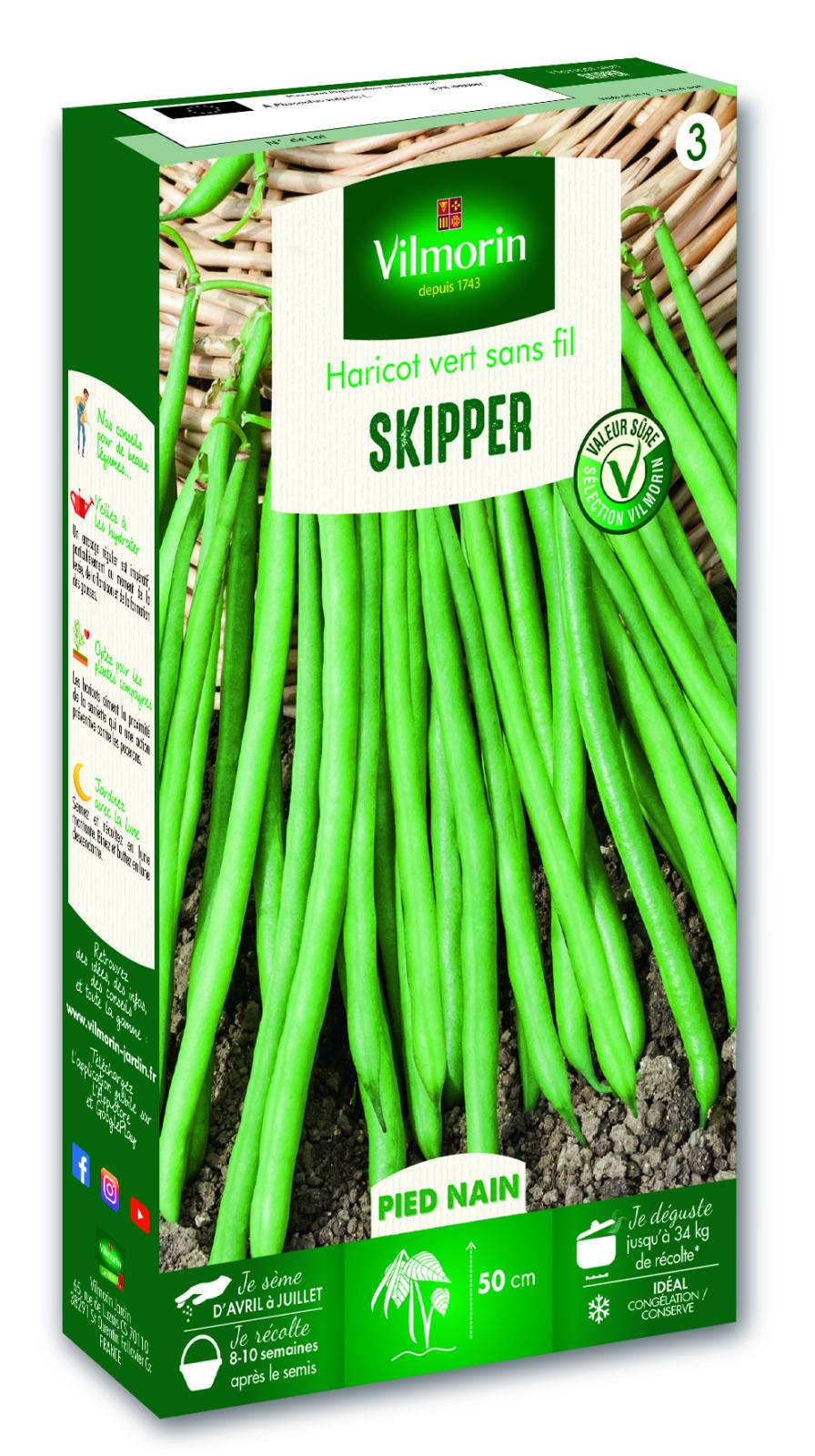 Haricot Nain Vert Skipper - 200gr