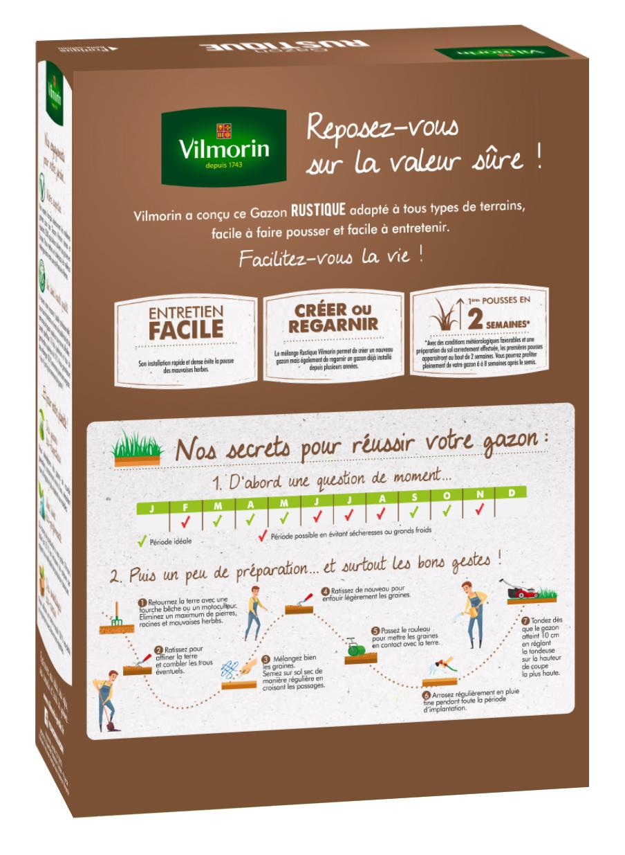Gazon Rustique 1 kg 2
