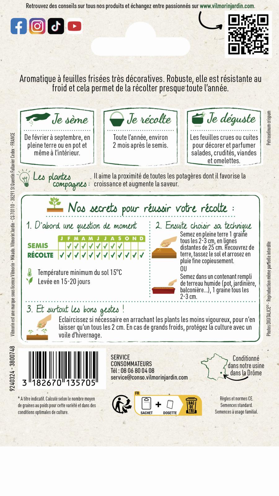 Persil vert foncé 2