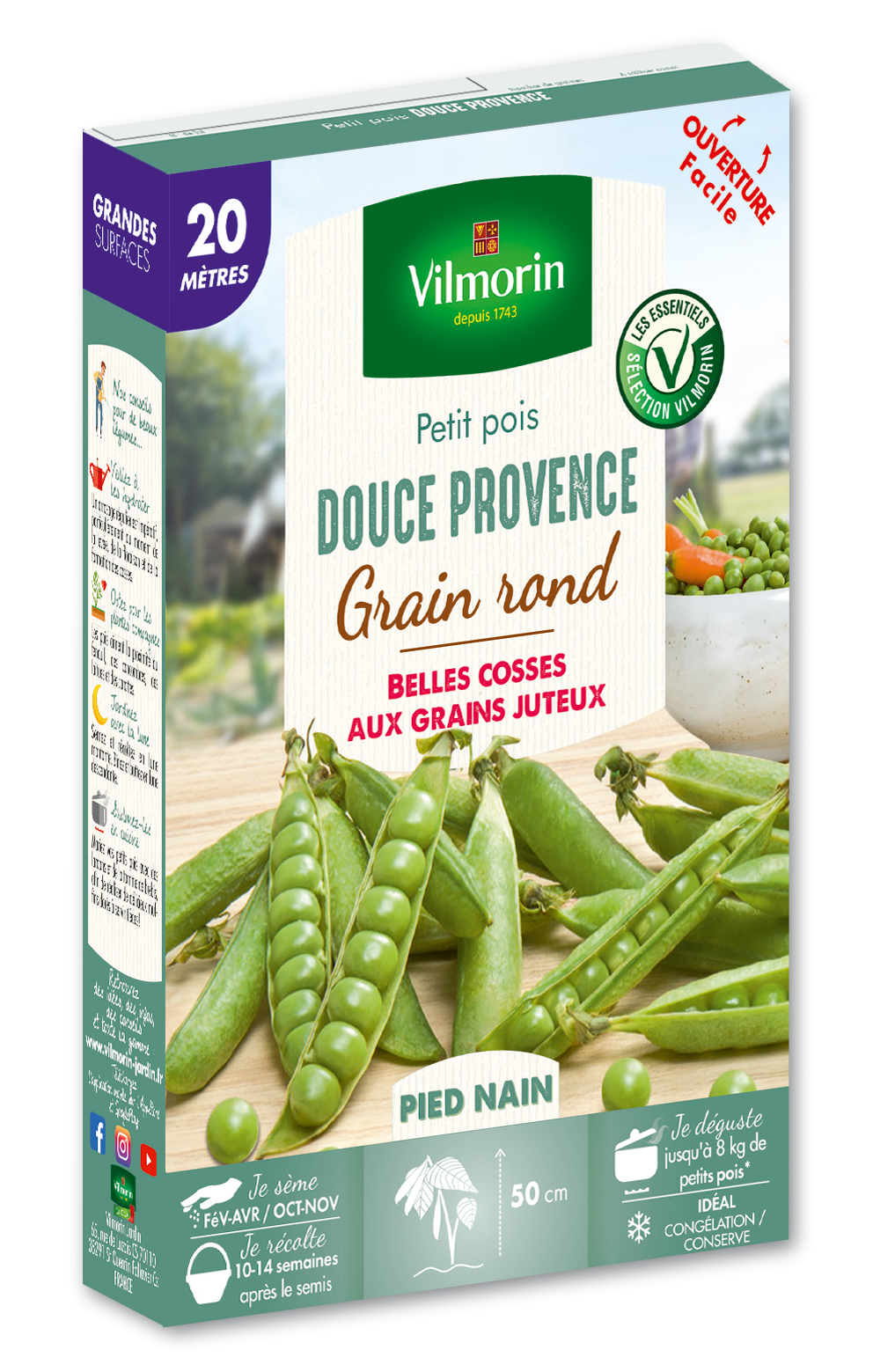Pois Douce Provence - 20m