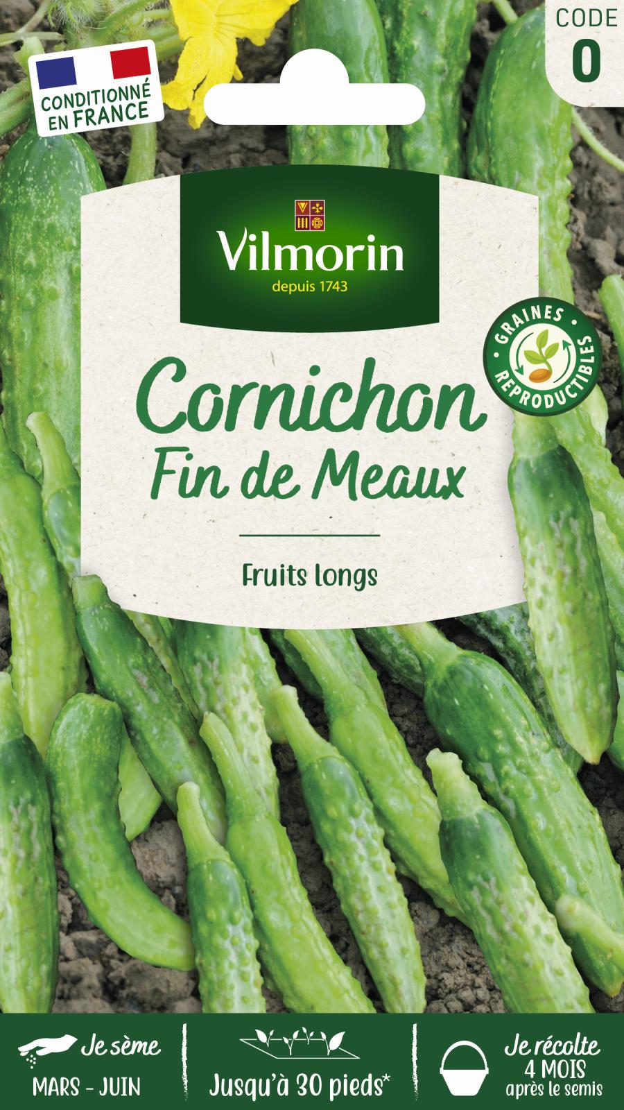 Cornichon Fin de Meaux - 3gr
