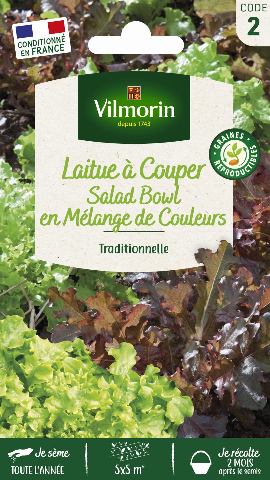 Laitue Salad Bowl en mélange - 4gr