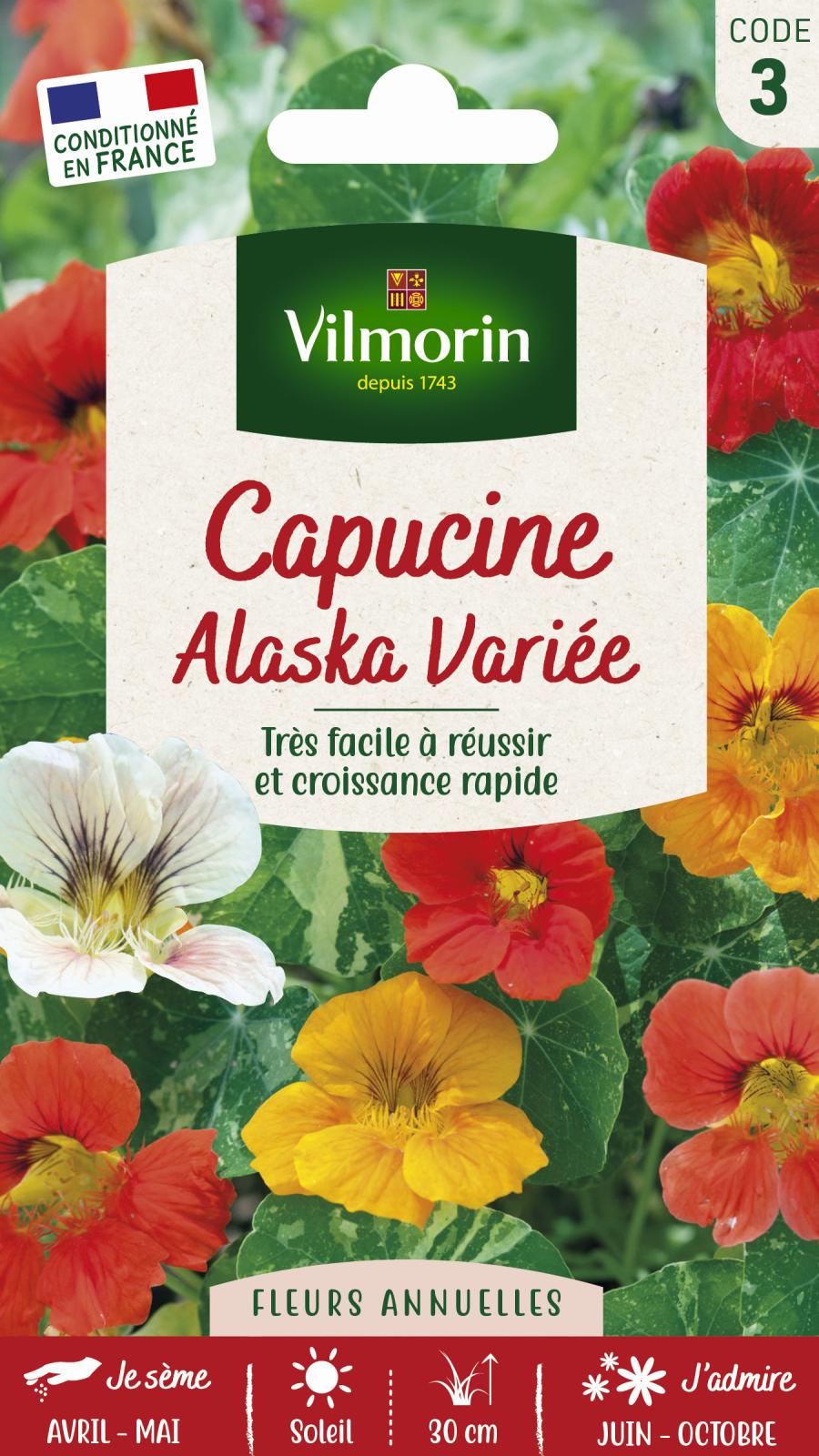 Capucine Alaska Variée - 5gr