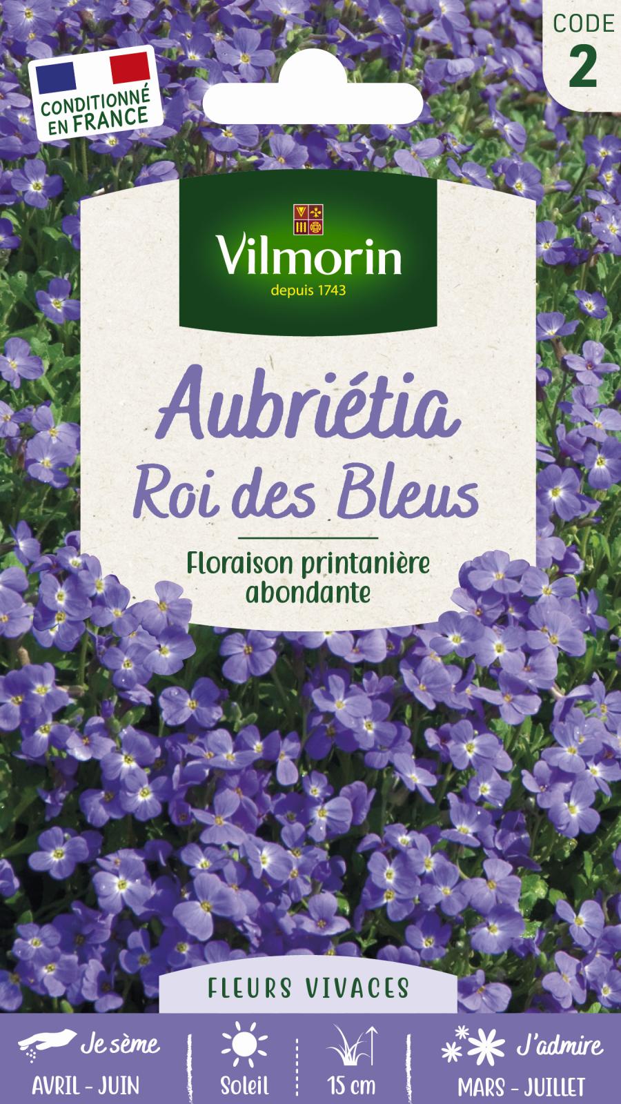Aubriétia Roi des Bleus - 3gr