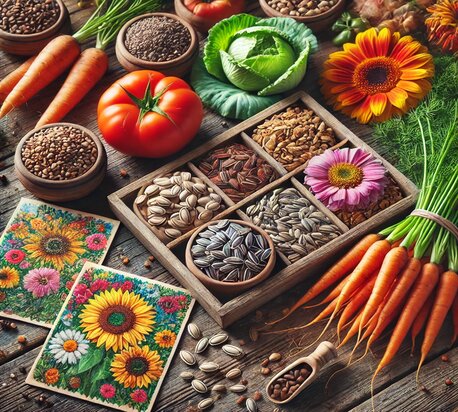 Graines potager et fleurs