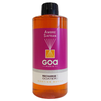 Recharge diffuseur à parfum GOA - Ambre Safran 500ml