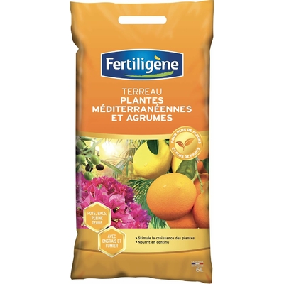 Terreau Agrumes 6L Fertiligène