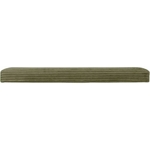 Pouf pliant double Arum côtelé 76 x 38 cm vert kaki 3