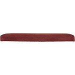 Pouf pliant double Arum côtelé 76 x 38 cm ambre 2
