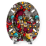 Abattant WC BIRDY FLOWERS
