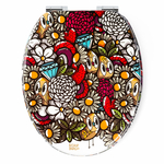 Abattant WC BIRDY FLOWERS 3701297400708