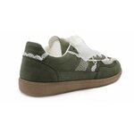 Basket Dentelle Kaki 3