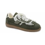 Basket Dentelle Kaki 2