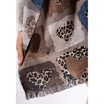 foulard taupe 1