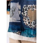 foulard bleu 1