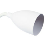 Lampe à pince Sily silicone blanc 1