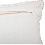 Housse de coussin, coton tufté, ivoire, 30x50 cm 2