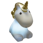 VEILLEUSE LICORNE PILE H30