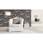 VGI MOTIF LEA ROSE NOIR 4