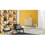 VGI MOTIF GRAPHQ RAFFINE JAUNE 4