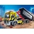 Camion avec benne et plateforme