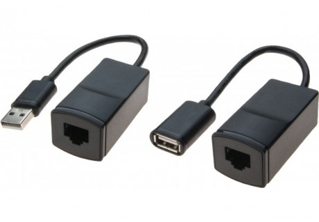 Matériels informatique extendeur USB sur RJ45 Cat5 60 m infinytech reunion