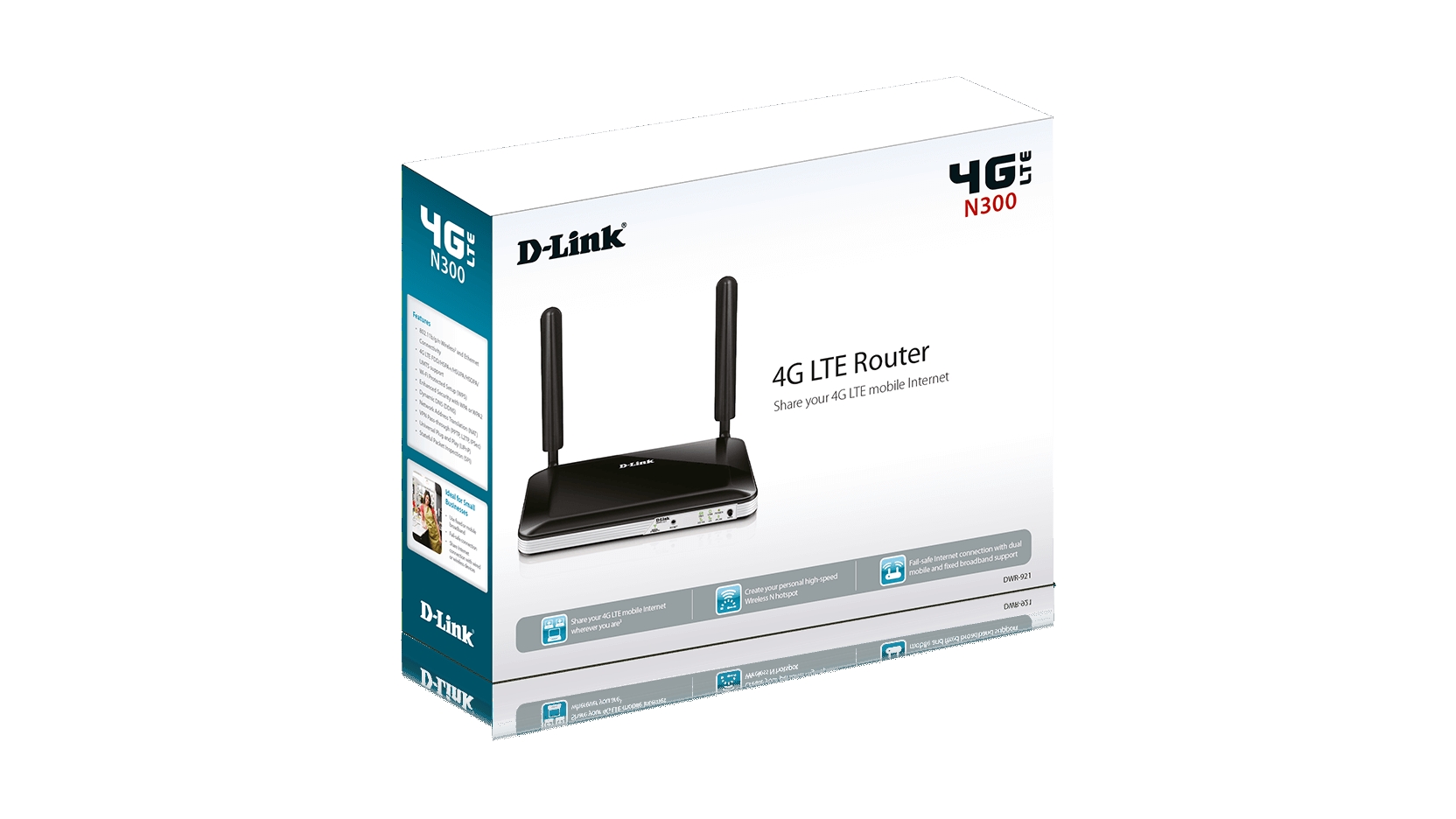 Matériels informatique Routeur LTE 4G D-LINK DWR-921 infinytech Réunion 4