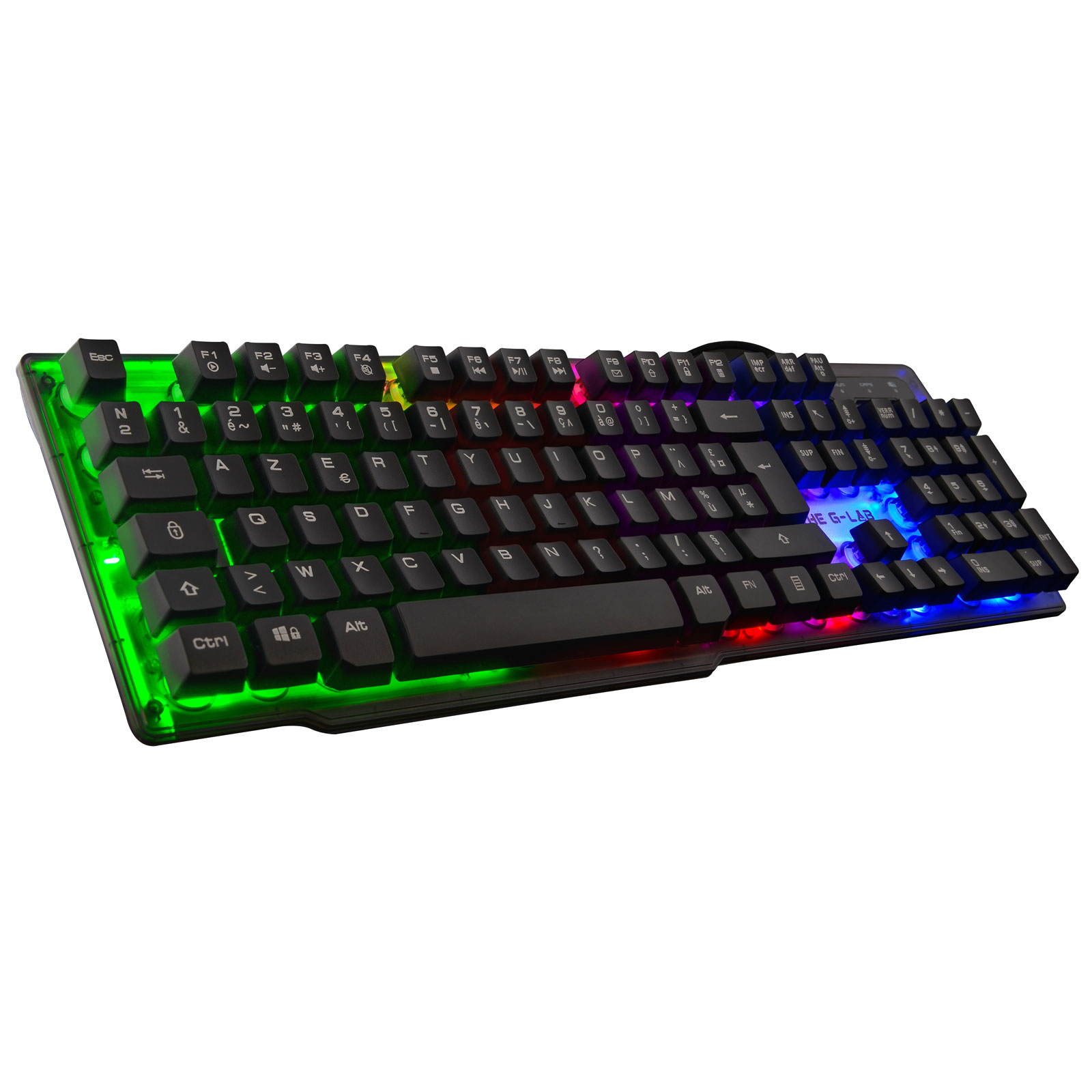 Matériels informatique clavier G-LAB Keyz Neon infinytech Réunion 1