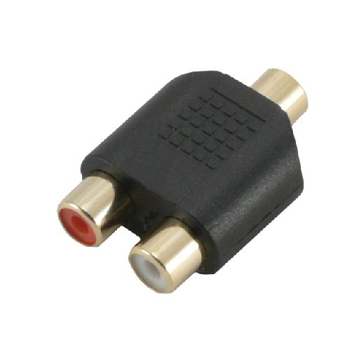 Matériels informatique adaptateur stéréo MCL Jack 3.5mm femelle  vers 2 x RCA femelle infinytech Réunion