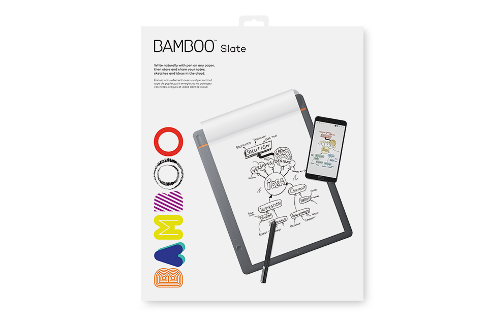 Matériels informatique tablette WACOM Bamboo Slate Small Gris CDS 610S infinytech Réunion 4