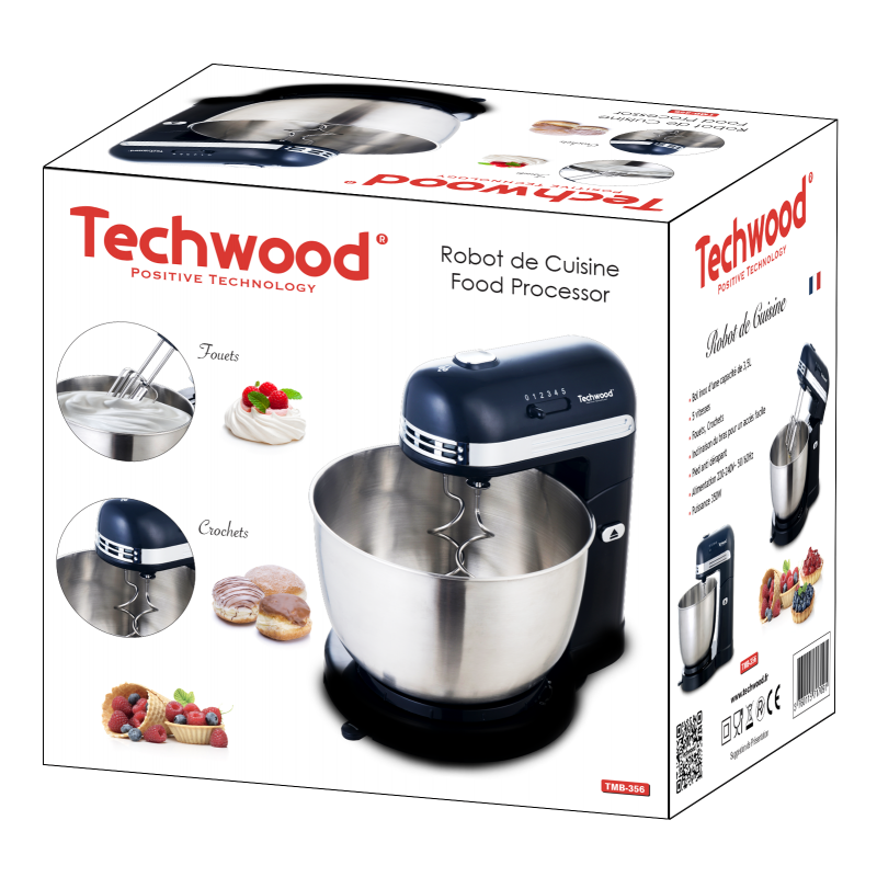 Petit électroménager robot patissier TECHWOOD TMB-356 infinytech Réunion 4