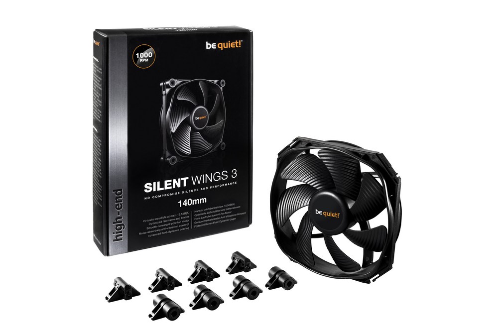 Matériels informatique ventilateur BE QUIET Silent Wings 3 140mm infinytech Réunion 3